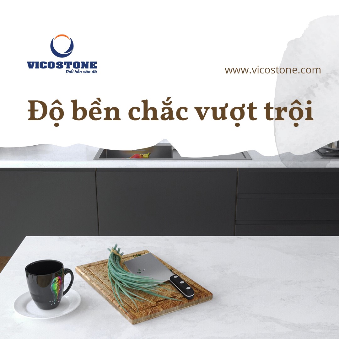 Ưu điểm đá trắng Vicostone 